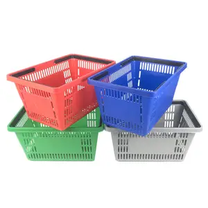 专业定制模具设计塑料注塑机定制超市用塑料篮
