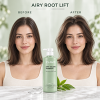 Shampooing Volumisant Rafraîchissant Personnalisé 600ml, Marque Privée, Contrôle du Sébum, Rehaussement des Racines pour Cheveux Gras et Plats, Qualité Salon, Fournisseur d'Usine
