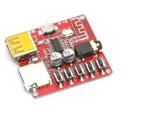 BT module MP3 decoder board DIY car speaker amplifier and BT 4.1 PCB audio receiver