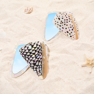 Personalized Acetate Mirror Custom Shell Designs Mirror Lightweight and Durable Cute Mirror for Unique Style