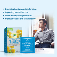 Thé pour la prostate en marque privée, à base d'herbes naturelles, OEM, pour la santé de la prostate, thé pour la santé masculine en marque privée