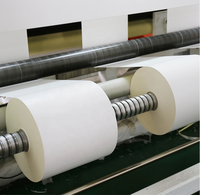 Etiquette Matière première Brillant Mat Blanc Étiquette PP PE PET Film Autocollant Rouleau Jumbo