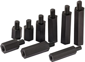 M4 Đen Nylon Hex nhựa standoff chân bản lề <span class=keywords><strong>Spacer</strong></span> cho cửa - Product Image 5