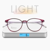 Lunettes de lecture rondes anti-lumière bleue, pour hommes et femmes, haute qualité, verres de lecture à la mode, en stock, tr90