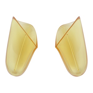 Extremerate hổ phách vàng thay thế xử lý Grips trường hợp bìa DIY Hand Grip nhà ở Shell đối với Nintendo chuyển đổi <span class=keywords><strong>Pro</strong></span> điều khiển - Product Image 1