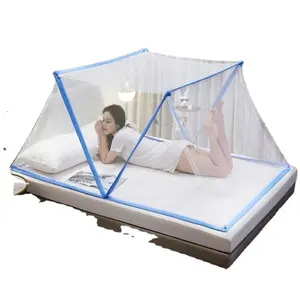 Детская Складная москитная сетка с Круглым Верхом, двухспальная кровать, Высококачественная Складная сетчатая летняя 100% из полиэстера CN;HEB
