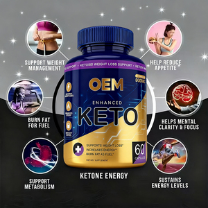 Cápsulas para Adelgazar Confiables en Venta de Fábrica, Cápsulas Keto Personalizadas para Adelgazar, Cápsulas de Apoyo al Metabolismo - Product Image 3