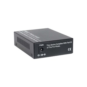 Convertisseur de média 3 ports 10/100/1000M multimode double fibre / monomode simple fibre - Product Image 2