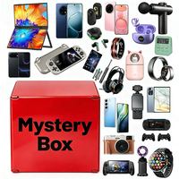 Boîte surprise électronique 2 pièces avec tablette PC, bague connectée, caméra d'action, bracelet connecté, câble de données et gadgets aléatoires pour les passionnés de technologie
