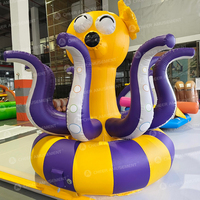 Cheer Amusement Château gonflable pour enfants Équipement de terrain de jeu intérieur avec jouet Go-Around