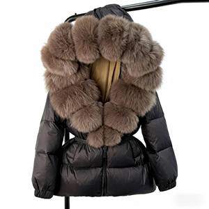 XX 2026 Nouvelle doudoune d'hiver pour <span class=keywords><strong>femme</strong></span> Vrai col en fourrure de renard à <span class=keywords><strong>capuche</strong></span> Épaisse et <span class=keywords><strong>chaude</strong></span> 90% duvet de canard blanc Manteau <span class=keywords><strong>imperméable</strong></span> pour <span class=keywords><strong>femme</strong></span> <span class=keywords><strong>Parka</strong></span> - Product Image 1