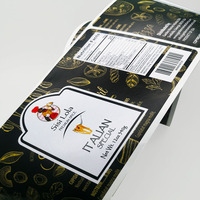 Etiqueta Adhesiva Personalizada Anti-Falsificación para Botellas de Vino, Whisky, Tequila, Aceite de Oliva, Pizza y Bebidas, Impresión de Logotipo Privado