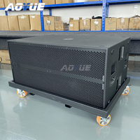 Neodymium Dual 18 Inch 9006 Woofer Bass Daya Tinggi Suara Luar Ruangan Subwoofer Speaker Subwoofer Bertenaga 18 Pulgadas