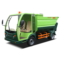 Camion à ordures de cuisine, batterie 72V/180Ah, vitesse 25km/h, vente en gros directe d'usine