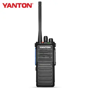 Walkie-talkie digital de largo alcance, walkie talkie profesional de 20km, radio YANTON DM-760
