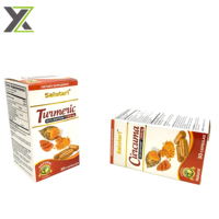 Carpeta de Suplementos Dietéticos Personalizada, Ecológica, Reciclable y Biodegradable, con Laminado Mate y Logotipo en Dorado