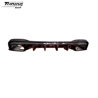 Kit de conversion en fibre de carbone sèche pour Mercedes W118 C118 CLA45 2019 + mise à niveau de la lèvre avant diffuseur arrière jupe latérale Canards