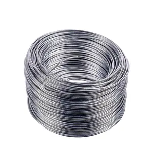 China Manufacturers 0.2-7mm Wire Gauge Black Annealed Iron Wire Hot-dipped High Carbon Q235 Q195 Galvanized Steel Metal Wire