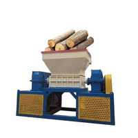 Disque Double Arbre Déchets Métal Broyeur Broyeur Machine De Recyclage Fibre Châssis Plastig Multi-Purpose Shear Voupon Cutters
