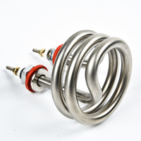 Élément chauffant tubulaire électrique en acier inoxydable personnalisé 500W 1000W 2000W 3000W