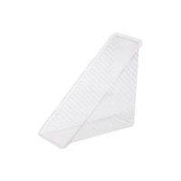 Sacs à sandwich triangulaires en plastique jetables, faciles à déchirer, emballages triangulaires pour bento, sacs pour onigiri, emballages pour sandwichs