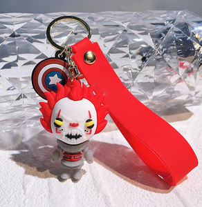 Llavero Abridor de Botellas de Goma Promocional al por Mayor, Diseño Personalizado, Ecológico, No Tóxico, Halloween, <span class=keywords><strong>Joker</strong></span>, Dibujos Animados en 3D - Product Image 5