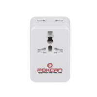 Adaptateur mural universel USB Type-C vers prise US, 1 port USB-C + 1 port USB-A, protection contre les surtensions pour ordinateur portable et écouteurs