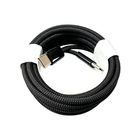 Cable de Datos de PVC Trenzado de Nailon Colorido, Carga Rápida Compatible con 20W/30W/45W/60W para Teléfonos Móviles IOS y Tabletas, Cobre Puro
