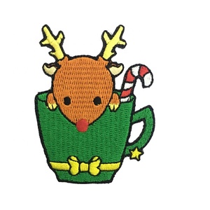 Nhà Máy Giá Custom <span class=keywords><strong>made</strong></span> thiết kế thêu các bản vá lỗi sắt trên thêu Phù Hiệu cho hat - Product Image 5