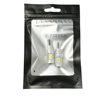 Decodificador LED para Auto X-7SEVEN, Luz de Reversa T15-4014-60SMD, Luz de Freno y Direccional de Alta Luminosidad, Bombilla de Luz Trasera de 12W