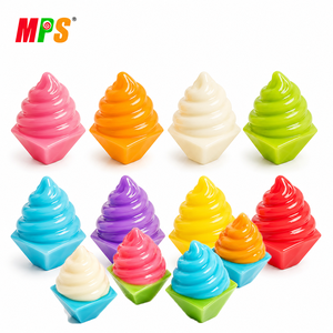 Per MPS all'ingrosso 3D gelato forma di pectina gelatina gommosa Halal alla rinfusa sapore fruttato dolci gommosi di frutta - Product Image 3