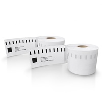 Ruban d'étiquettes personnalisé compatible avec les imprimantes Dymo 30256 45013 18051 99014 99012 Labelwriter 450 Machine Etiqueteuse Rouleau d'autocollants