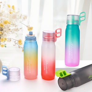 Özel Logo 750ml hava kokulu meyve lezzet Pod taşınabilir kullanımlık plastik içecek su şişeleri spor Tritan Flavoured su şişesi - Product Image 2