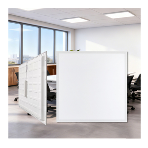 2X2 2X4 600X600 60X60 6500K SMD2835 Panel de luz LED industrial Luz de techo plana para supermercado Oficina Hospital - Product Image 1