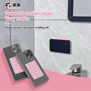 LS Dễ dàng cài đặt hấp phụ mạnh mẽ Silicone điện thoại di động chủ với hút ly - Product Image 4