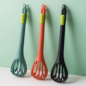 Batidor de Nylon Multifuncional, Soporte para Alimentos de Doble Uso, Batidor Manual, Utensilio de Cocina Creativo para Repostería - Product Image 2