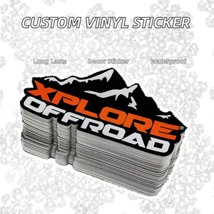 Etichetta Adesiva in Vinile Personalizzata DY, Stampa Offset con Verniciatura Lucida, Motivo a Stelle, Decorativa, Impermeabile, Stampa in Oro - Product Image 2