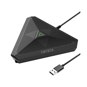 Microphone de conférence USB omnidirectionnel mini portable triangulaire pour réunions de <span class=keywords><strong>bureau</strong></span>, enregistrement médical et hospitalier - Product Image 1