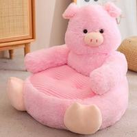 Vente flash, adorable peluche en forme de dessin animé, ours en peluche, chien, panda, licorne, canard, pour enfants, salon, chambre à coucher, chaise, mini canapé, coussin moelleux