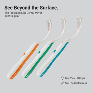 OEM Set Keluarga 5 Warna Cermin Mulut LED Alat Inspeksi Mulut Anti Kabut untuk Kebersihan Rumah - Product Image 2