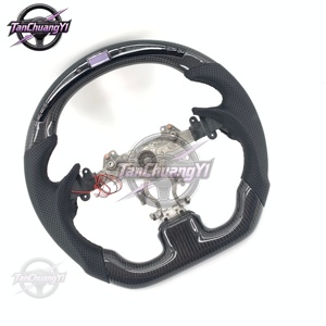 <span class=keywords><strong>Volant</strong></span> de voiture en fibre de carbone noire personnalisé, livraison rapide d'usine, pour Infiniti G37 <span class=keywords><strong>G27</strong></span> - Product Image 6