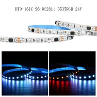 Bande LED RGB adressable WS2811 5V, LED pixel RGB WS2811 12V, bande LED WS2811 12V, LED RGB adressable super lumineuse 12 Volts