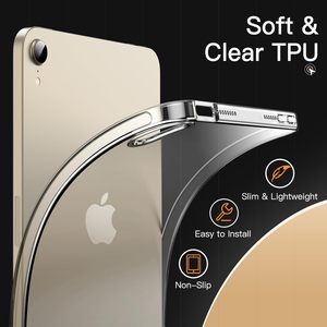 Étui pour tablette en TPU noir mince et souple pour <span class=keywords><strong>iPad</strong></span> Mini 7e/6e génération 8.3 pouces étui pour tablette en <span class=keywords><strong>Silicone</strong></span> antichoc - Product Image 3