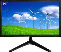 Moniteur LCD 2K 4K 19/20/22 /23/24 pouces écran HD cctv caméra écran ordinateur de jeu moniteur de bureau avec VGA HD MI