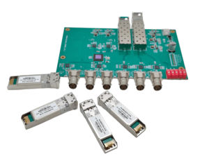 12G SDI SFP modulo 4K Video SFP adatto per Blackmagic <span class=keywords><strong>BMD</strong></span>, Yellobrik, di alta qualità, monomodale, fibra singola, 10km - Product Image 3