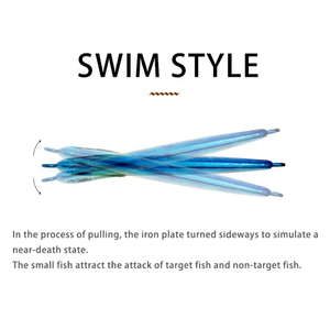 Aotuo Leurre métallique de style <span class=keywords><strong>Duo</strong></span> court japonais, très vendu, 7g 10g 14g 21g 30g, pour la pêche au bar en eau salée depuis le rivage - Product Image 4