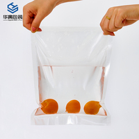 Film en rouleau, sac sous vide PE PA trois côtés, taille personnalisée, transparent, compatible micro-ondes, bouillable, étanche, anti-transparence, pour chewing-gum