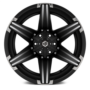 Nouvelles jantes tout-terrain en alliage d'aluminium forgé de 17 pouces, design multi-rayons pour SUV, entraxe 6x139.7, déport négatif 20mm 25mm 30mm - Product Image 5