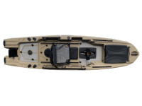 A itoo 12ft 3.6m pêche seule personne assis sur le dessus kayak pêche avec pédale et moteur