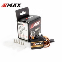 Micro-servo numérique en plastique EMAX Officiel ES08D 9g pour avion à voilure fixe, bateau RC, robot, hélicoptère FPV, pièces de modèles RC